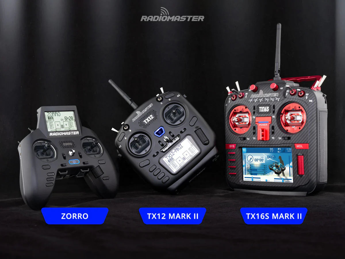 RadioMaster Radio Comparison Chart – RadioMaster RC