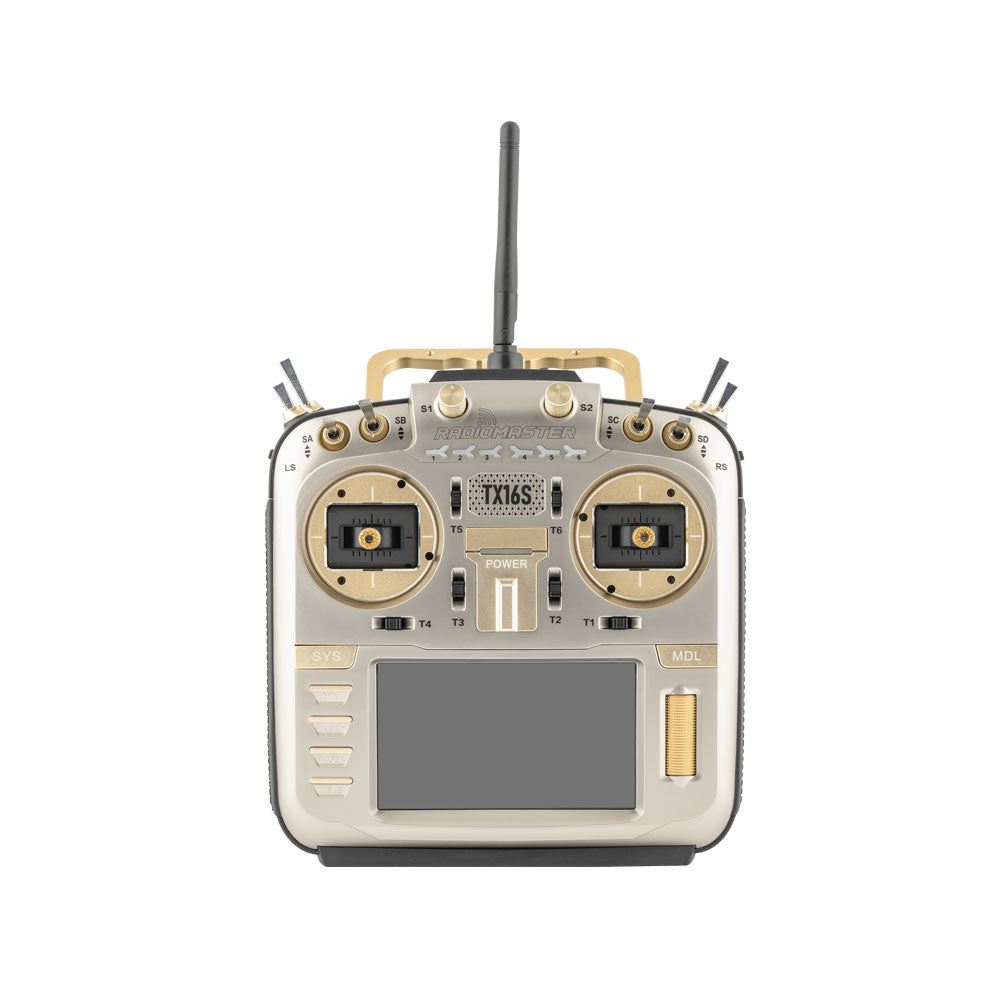 TX16S Mark II Radio Controller Silver & Gold (ELRS, M2