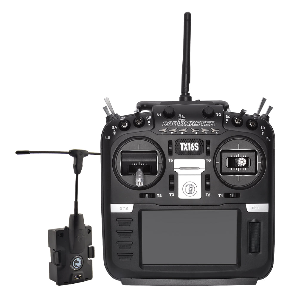 RADIOMASTER TX16S リモコン 本体 TX16S Hall Radio Controller with TBS MicroTX (V1) Hall Gimbal