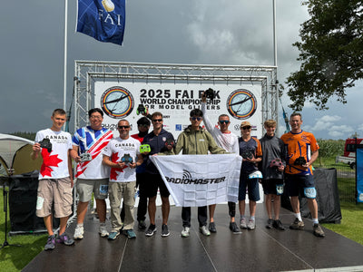 RadioMaster Soars at the 2025 FAI F3K World Championships in Tarp, Germany