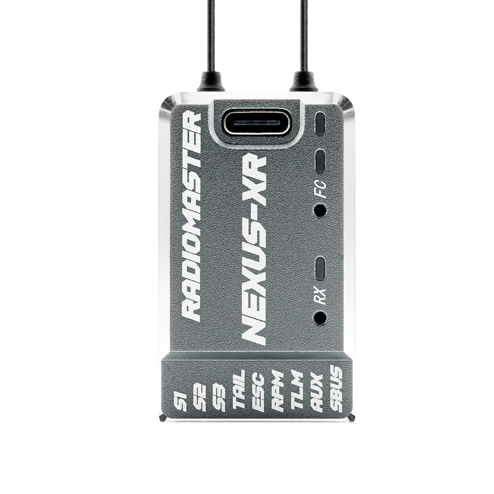 RADIO MASTER NEXUS-XR ブルー NEXUS-XR Control System Integrated 2.4GHz ExpressLRS Receiver