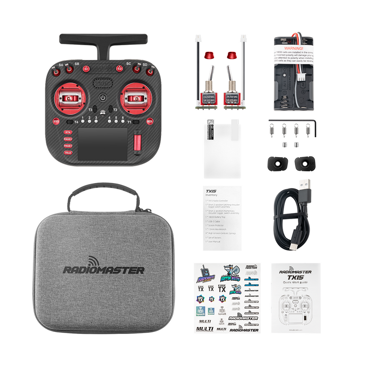 TX15 Max Radio Controller (ELRS / M2) – RadioMaster RC