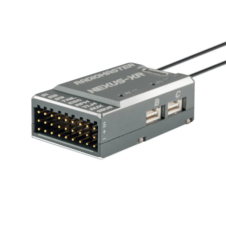 RADIO MASTER NEXUS-XR ブルー NEXUS-XR Control System Integrated 2.4GHz ExpressLRS Receiver