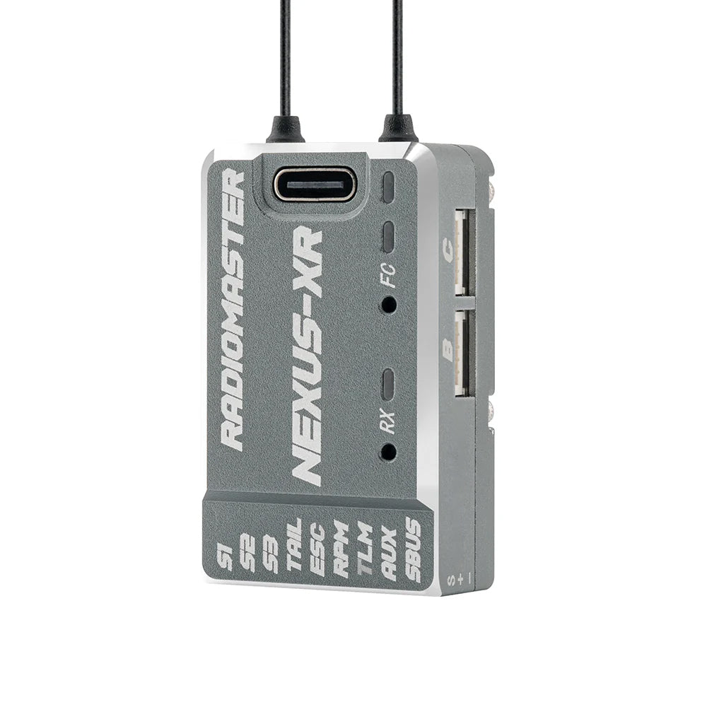 RADIO MASTER NEXUS-XR ブルー NEXUS-XR Control System Integrated 2.4GHz ExpressLRS Receiver