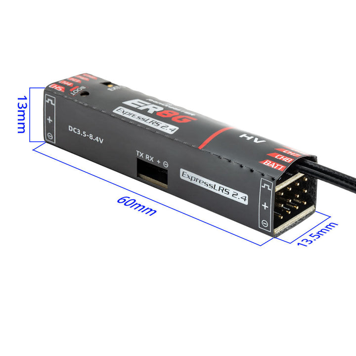 ER8G & ER8GV 2.4GHz ELRS PWM Receiver – RadioMaster RC