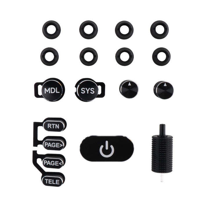 パーツ BR16-REDMF / BR16-REDMRSS TX16S MK3 CNC Anodized Aluminium Switch Set – RadioMaster RC